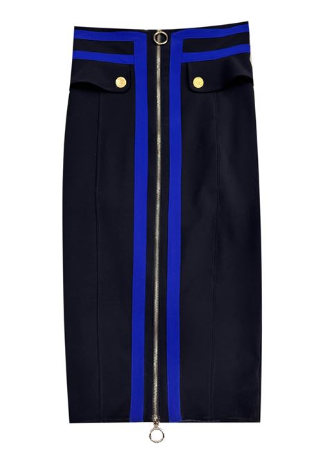 Pencil skirt with front zip ELISABETTA FRANCHI | skirts | GO34101E3Y87
